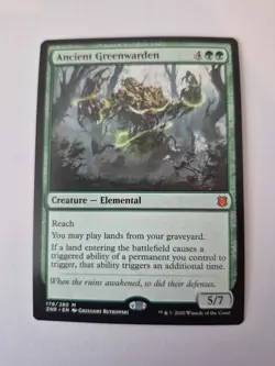 1x Ancient Greenwarden Zendikar Rising Regular 178 NM x1 - Image 1