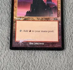 MTG Mountain 1999 Arena Promo FOIL 1x HP Heavily Played Magic The Gathering C - Image 4