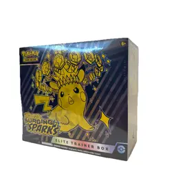Pokemon TCG Surging Sparks Elite Trainer Box Factory Sealed - Image 1