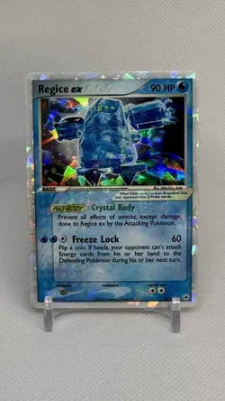 2004 Regice ex 97/101 EX Hidden Legends Holo LP Pokemon Card - Image 1