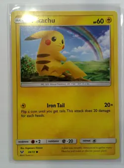 NM Excellent pokemon Pikachu 28/73 Shining Legends NM - Image 1