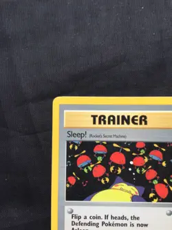Pokemon Cards: Team Rocket 1st Edition Common: Sleep! 79/82 - Image 2