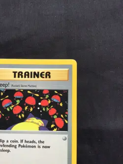 Pokemon Cards: Team Rocket 1st Edition Common: Sleep! 79/82 - Image 3