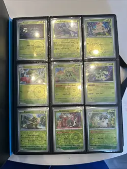 Pokemon Scarlet & Violet Partial Master Set With Binder - Image 1