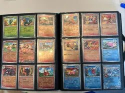 Pokemon Scarlet & Violet Partial Master Set With Binder - Image 3