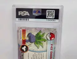PSA 9 Oddish #43 Topps 1999 Pokemon TV Edition Black Label Card Graded Mint 9 - Image 5