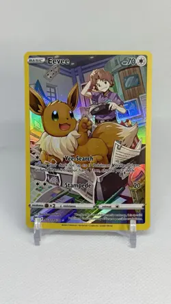 2022 Pokemon Eevee TG11/TG30 Brilliant Stars Trainer Gallery Holo LP - Image 1