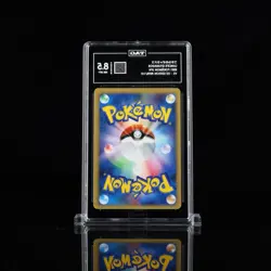 2001 POKEMON JAPANESE VS 1ST ED #098 LANCE'S GYARADOS TAG 8.5 - Image 2