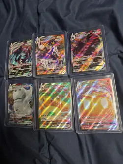 2020-21 Pokemon TCG Vmax English LOT (6 cards) - Image 1