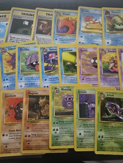Pokemon Cards Fossil Set x 24 Job Lot Bundle WOTC #1 - Image 3