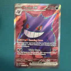 Pokemon TCG - Gengar EX Temporal Forces - 193/162 - Illustration Rare - Image 1