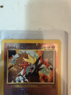 Entei 34/53 Pokemon TCG Wotc Promo 80 HP Reverse Holo - Image 2