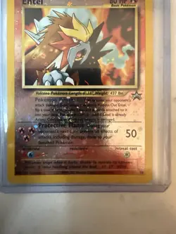 Entei 34/53 Pokemon TCG Wotc Promo 80 HP Reverse Holo - Image 3