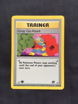 Pokemon Cards: Team Rocket 1st Edition Common: Goop Gas Attack 78/82 - Image 1