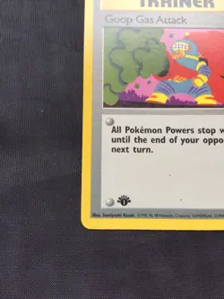 Pokemon Cards: Team Rocket 1st Edition Common: Goop Gas Attack 78/82 - Image 5