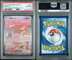 2023 Pokemon SVP en 151 Ultra Premium Mew EX Coll #053 PSA 10 Gem Mint - Image 3