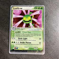 Cradily EX 90/95 Team Magma Vs Team Aqua Holo Pokemon TCG (Authentic, Excellent) - Image 1