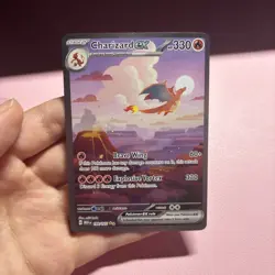 Pokemon TCG Charizard EX 199/165 Scarlet & Violet 151 English NM Condition - Image 3