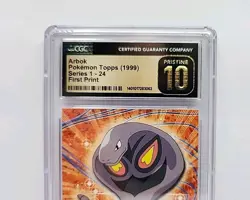 💎CGC 10💎 Arbok 24 Topps Series 1 Blue Label 1st Print Pokemon 1999 Pristine 10 - Image 4