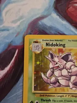 NIDOKING 11/102 UNLIMITED BASE SET POKEMON (VINTAGE - HOLO RARE, LP-) - Image 4