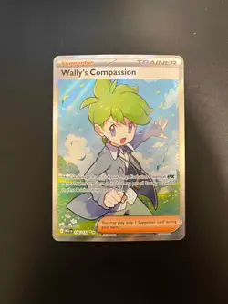 Wally's Compassion 176/132 Pokemon Ultra Rare ME01: Mega Evolution NM - Image 1