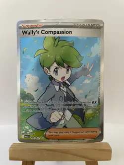 Wally’s Compassion Holo Ultra Rare ME01: Mega Evolution 176/132 Pokemon TCG - Image 1