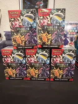 Pokemon TCG Scarlet & Violet Paldean Fates Booster Bundle - 6 Packs - New - Image 1