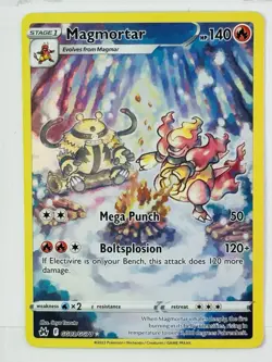 Pokemon TCG Magmortar GG03/GG70 Crown Zenith Galarian Gallery Ultra Rare Holo NM - Image 1