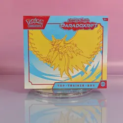 PARADOXRIFT POKEMON TOP TRAINER BOX DONNERSICHEL 2023 GERMAN OVP SEALED - Image 1