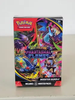Pokemon TCG Phantasmal Flames Booster Bundle New Sealed - Image 1