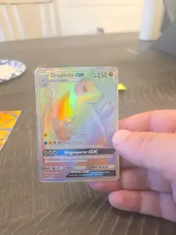 Pokemon Dragonite GX 250 HP Holo Full Art Promo SM156 Sun & Moon TCG English - Image 1