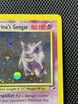 Sabrina's Gengar 14/132 1st Edition Holo Rare Gym Heroes Pokemon TCG MP/LP - Image 3