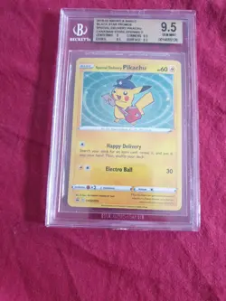 2019 Pokemon Special Delivery Pikachu SWSH074 – BGS 9.5 GEM MINT – Promo Rare - Image 5