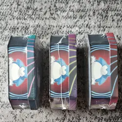 Pokemon TCG Mighty Mysterious Tin Set Darkrai Mimikyu Snorlax Sealed - Image 3