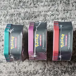 Pokemon TCG Mighty Mysterious Tin Set Darkrai Mimikyu Snorlax Sealed - Image 5