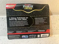 Pokemon Scarlet & Violet Paldean Fates 3 Pack Blister Maschiff Promo New/Sealedu - Image 3