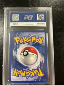 Pokemon TCG Rainbow Energy 17/82 Team Rocket Holo Rare WOTC PG graded 7 Not PSA - Image 2