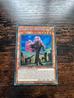 Exosister Martha POTE-EN025 Secret Rare Yu-Gi-Oh 1st Edition New Pack Fresh - Image 1