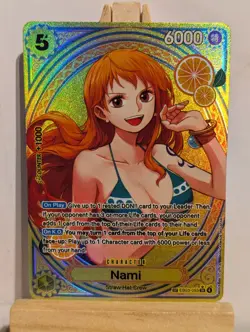 Nami Art Print High Quality Custom Card One Piece Card Game EB03-053 - Image 1