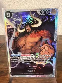 One Piece CCG Kaido Foil OP08-079 Super Rare NM Condition - Image 1