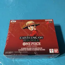 Bandai One Piece Card Game –Carrying On His Will SEALED Box 24 pkg OP13 English - Image 1