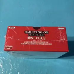 Bandai One Piece Card Game –Carrying On His Will SEALED Box 24 pkg OP13 English - Image 2