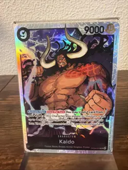 One Piece CCG Kaido Foil OP08-079 Super Rare NM Condition - Image 1