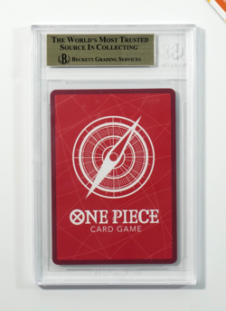 One Piece BGS 9.5 Shanks #OP09-001 Collector Club Exclusive Promo 2025 English - Image 2