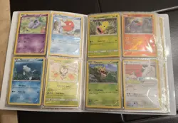 Pokemon Cards 386 Total Base Cards Includes The Pokemon Album and Tin.Used Good - Image 5