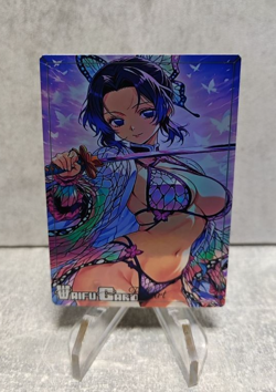 Shinobu Trading Card Waifu Goddess Story Anime Girl holo Karte Manga Full Art - Image 1