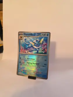 Vaporeon - 022/131 - Pokeball Holo - Prismatic Evolution - Pokemon Card - NM/M - Image 1