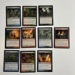 Vintage Magic The Gathering Shadowmoor Eventide Rosheen Kelpie 10 Cards MTG - Image 1