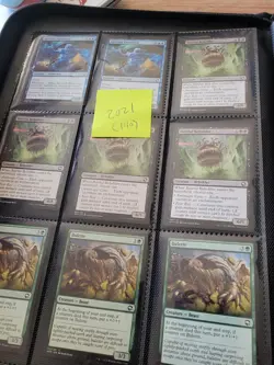 Magic The Gathering Binder Pocket Album With 175 Cards 2020 2021 2022 - Image 3