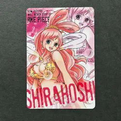 S4336 Super Rare Shirahoshi Memorial Log Carddass Card Japanese One Piece - Image 1